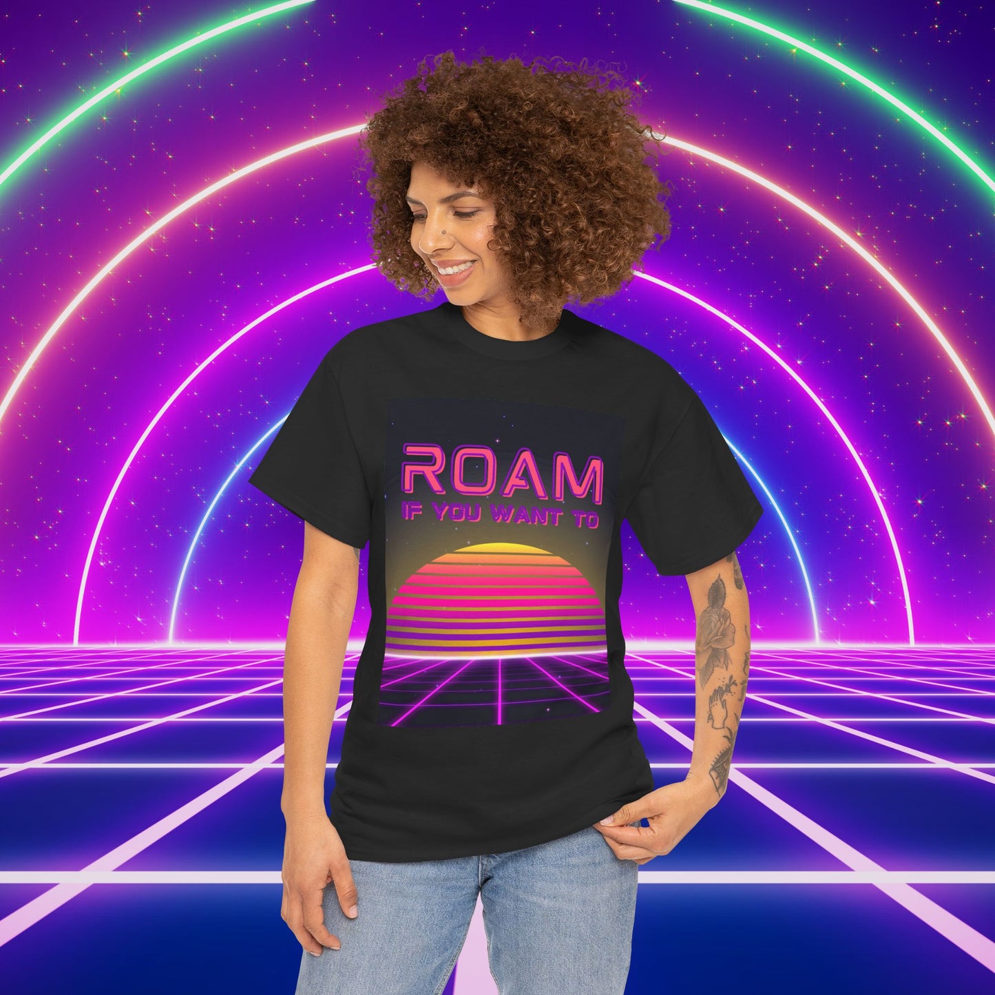 Roam If You Want To Unisex Tee, Travel Lover T-shirt Adventure Shirt, Wanderlust