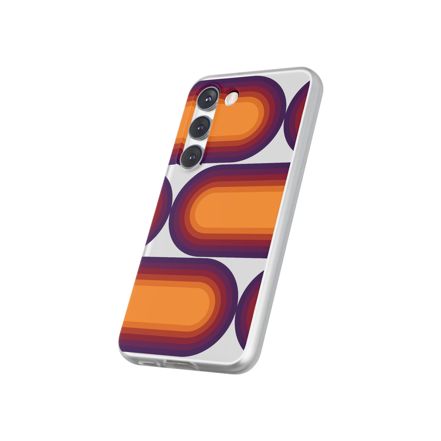 Stylish Geometric Phone Case, Flexible Phone Cover, Unique Modern Design, Perfect Gift, Trendy Accessory, Eco-Friendly Case