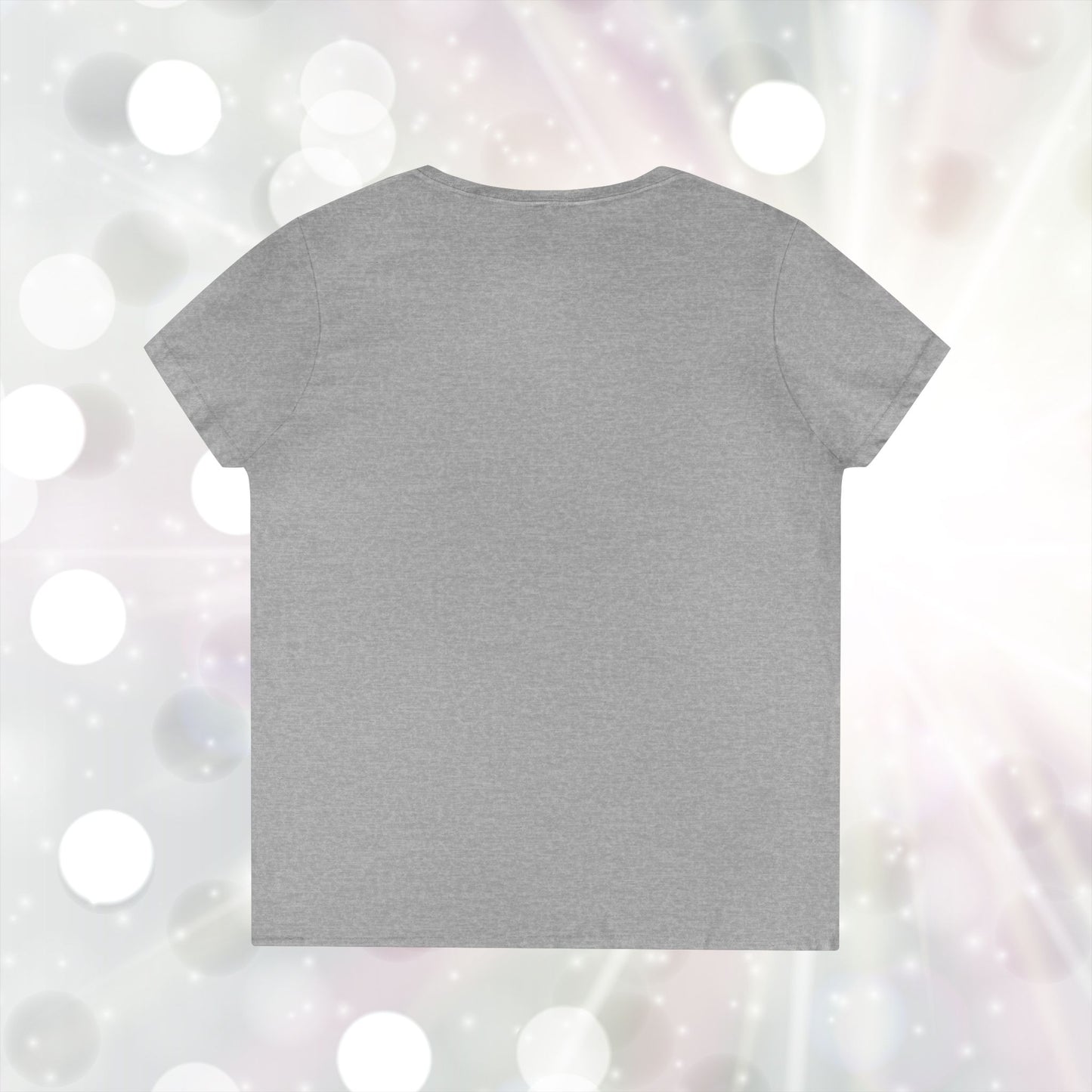 Evil Eye Charm V-Neck T-Shirt – Protective Style Meets Everyday Comfort