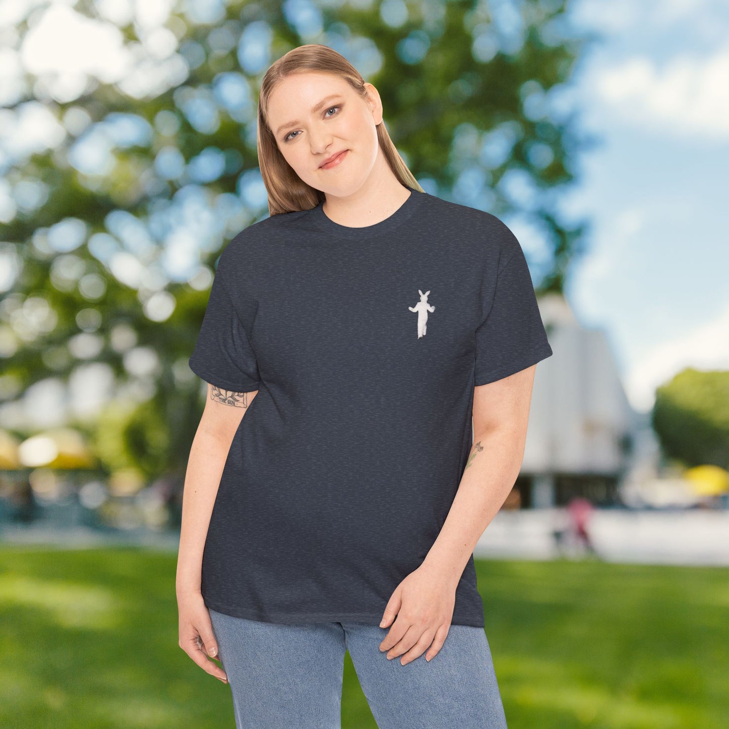 Funny Thug Life 2 Bunny Graphic Tee - Unisex Cotton T-Shirt, Bold Soft Design