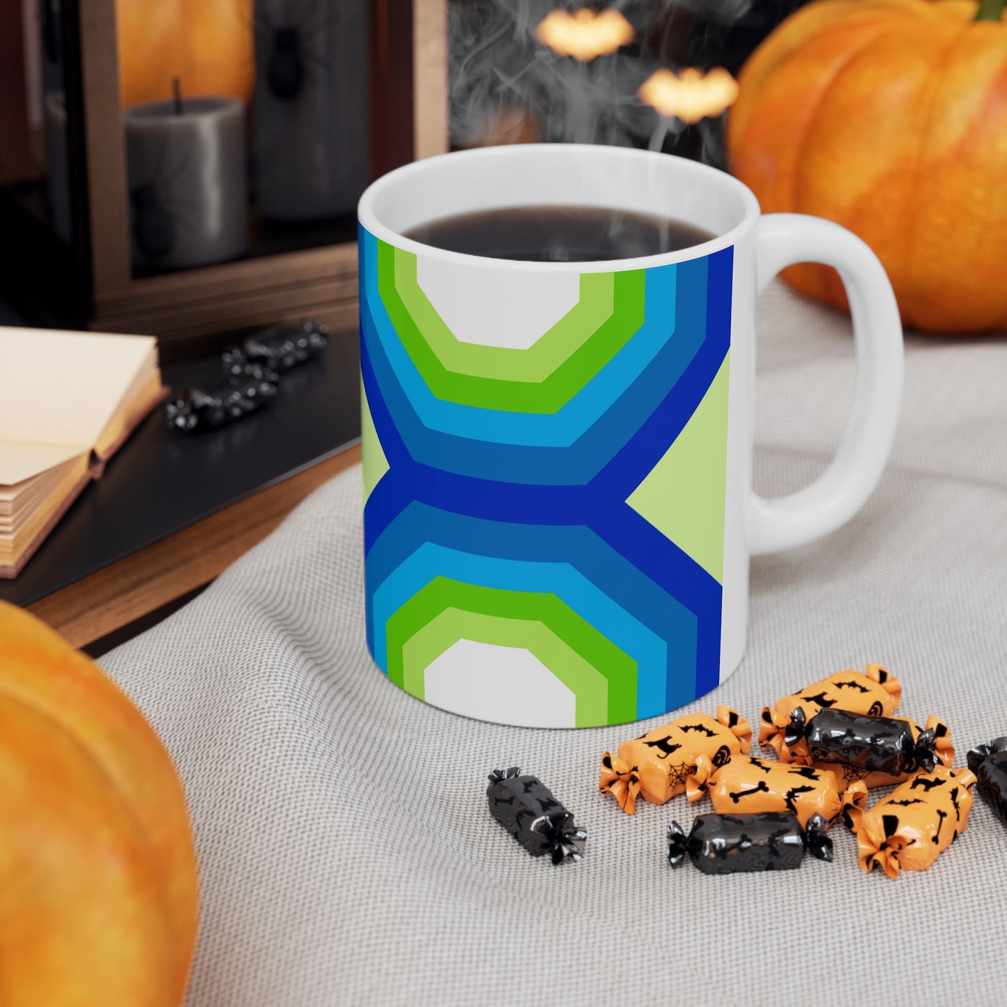 Geo Art Mug – Bold Color, Daily Joy