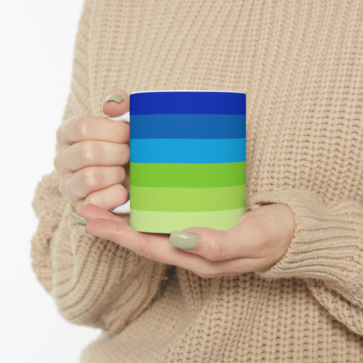 Geo Art Mug – Bold Color, Daily Joy