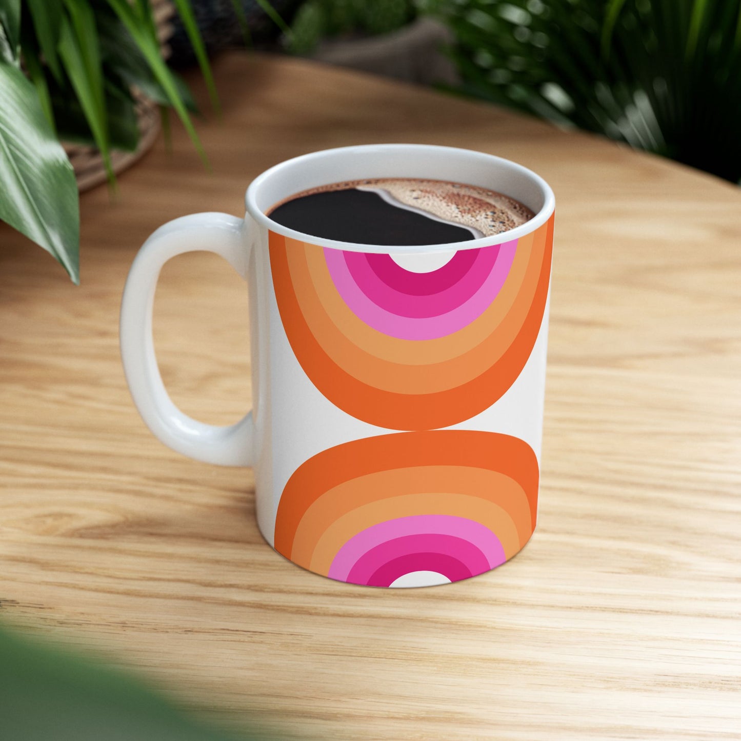 Geo Art Mug – Bold Color, Daily Joy