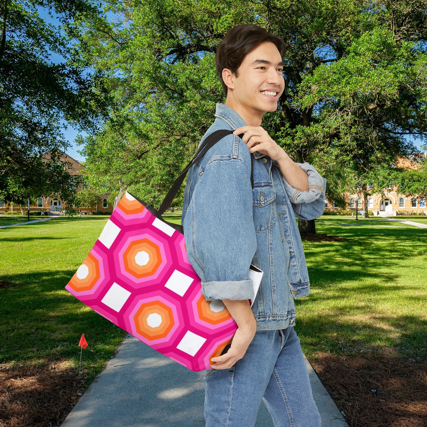 Geometric Art — XL Tote Bag | Carry-All