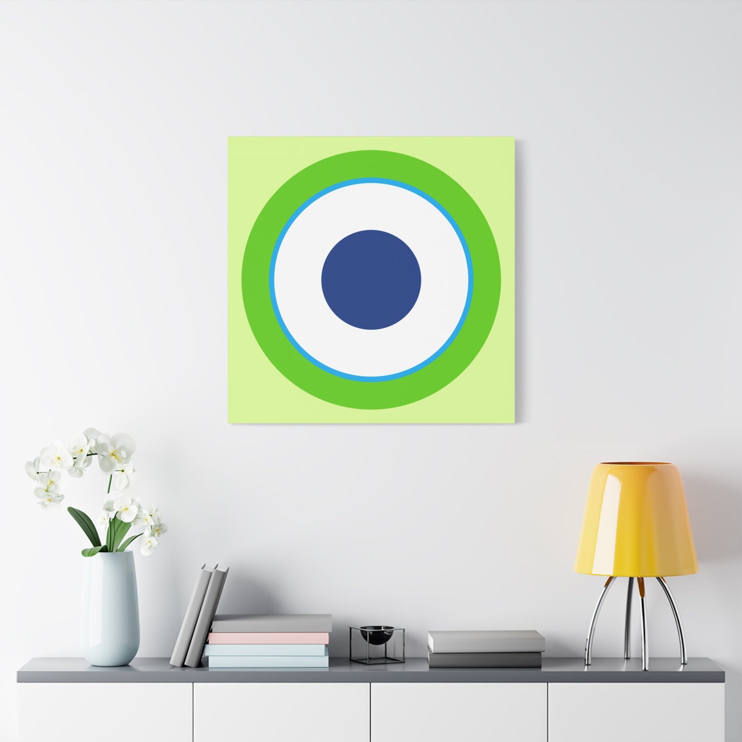 Modern Geometric Canvas Art | Bold Colors, Clean Lines, Creative Energy