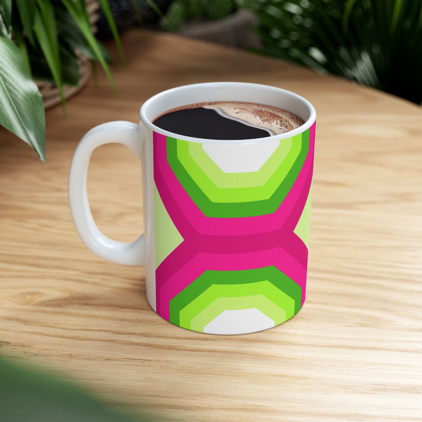 Geo Art Mug – Bold Color, Daily Joy