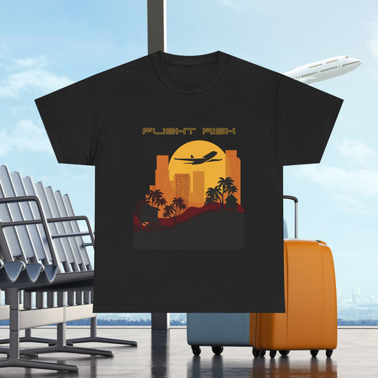 Flight Risk Unisex Tee, Travel Lover dreamy T-Shirt, Adventure Shirt, Wanderlust