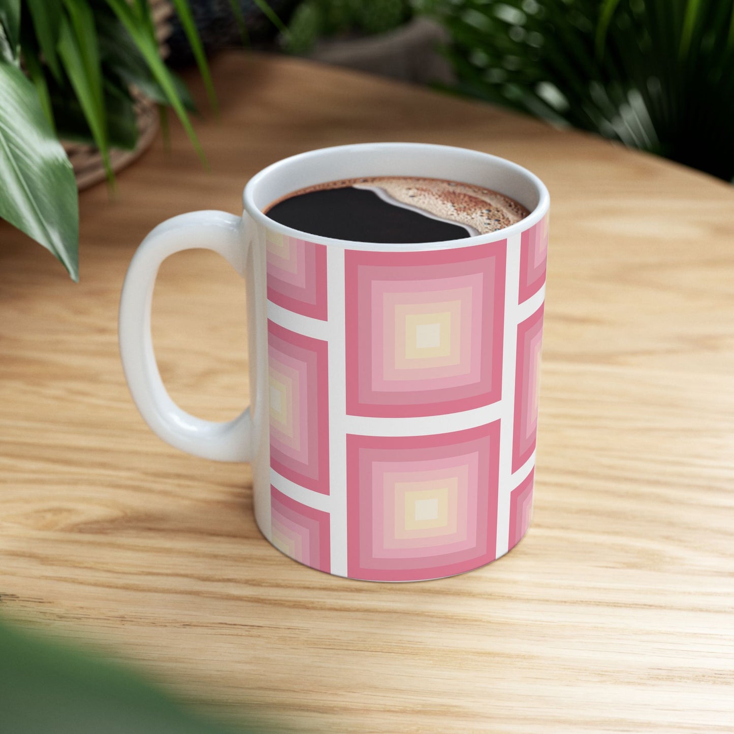 Geo Art Mug – Bold Color, Daily Joy
