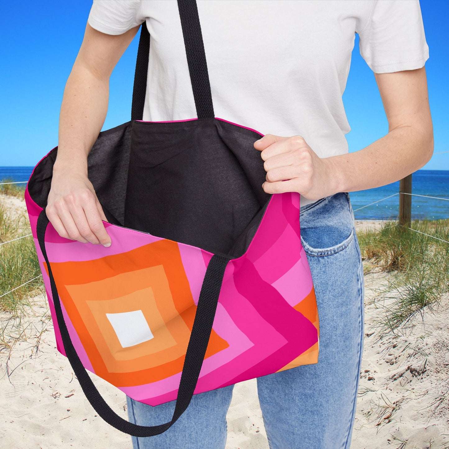 Geometric Art — XL Tote Bag | Carry-All