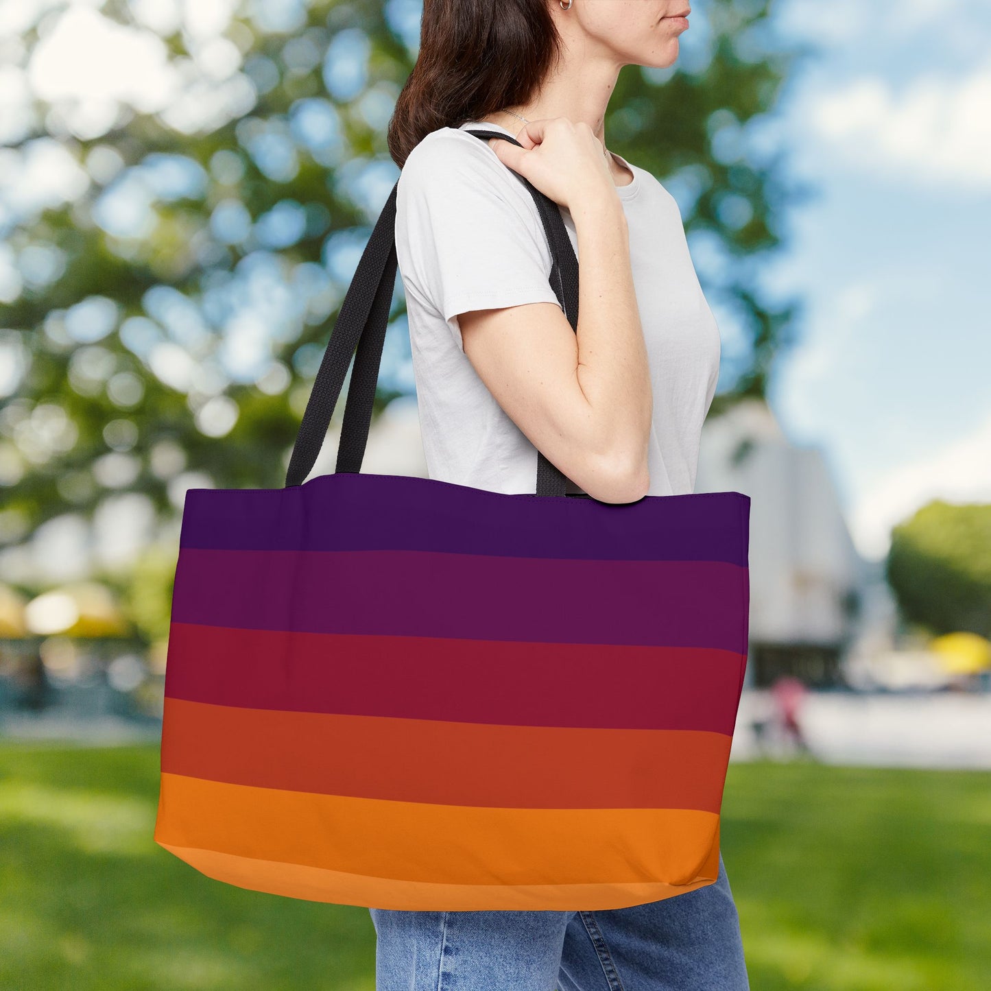 Geometric Art — XL Tote Bag | Carry-All