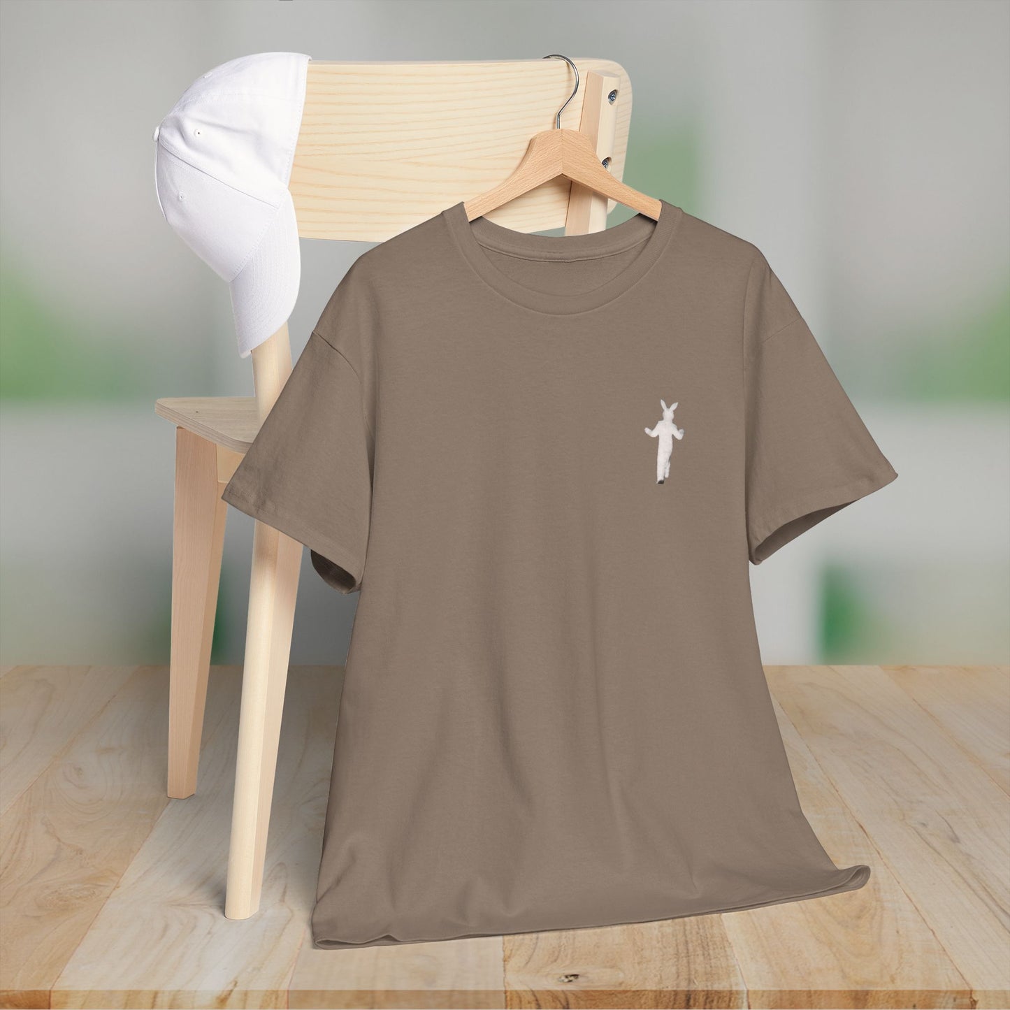 Funny Thug Life 2 Bunny Graphic Tee - Unisex Cotton T-Shirt, Bold Soft Design