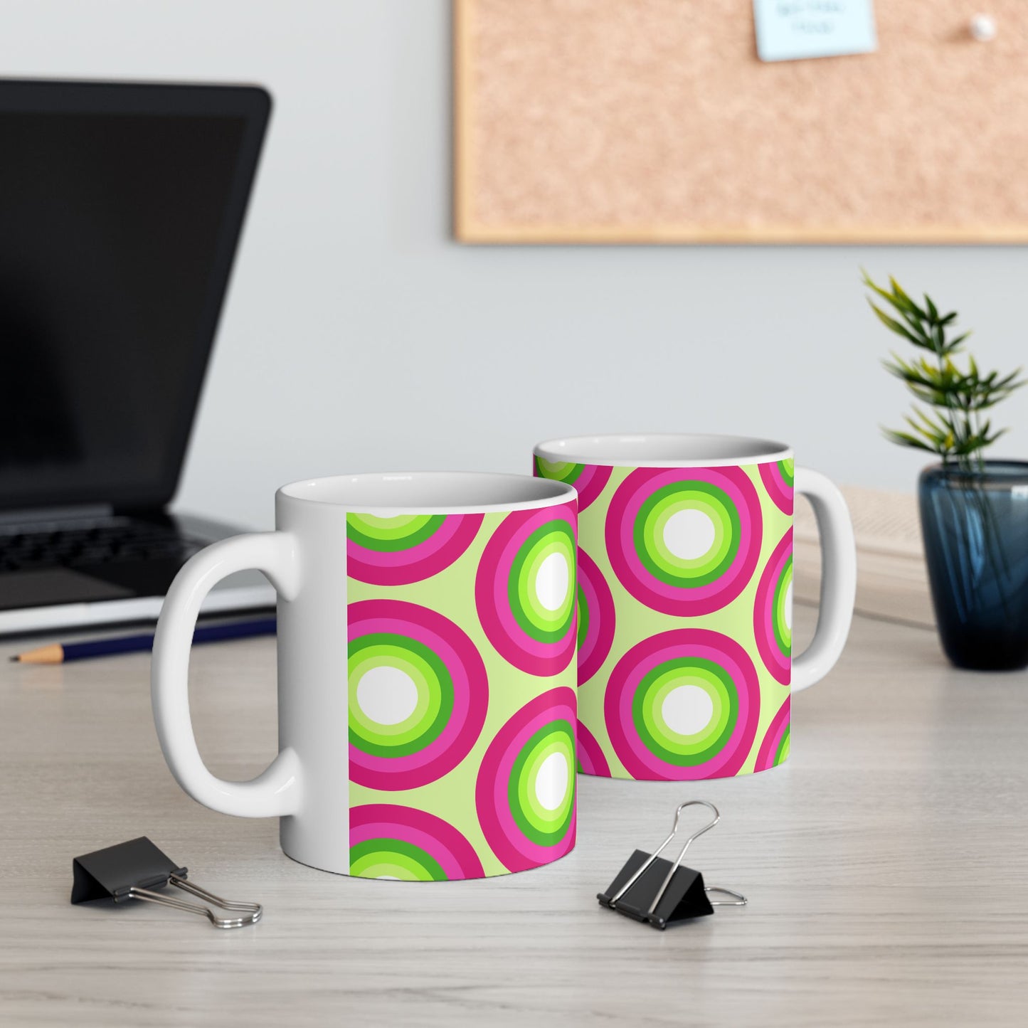 Geo Art Mug – Bold Color, Daily Joy