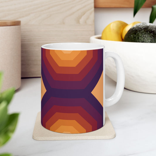 Geo Art Mug – Bold Color, Daily Joy