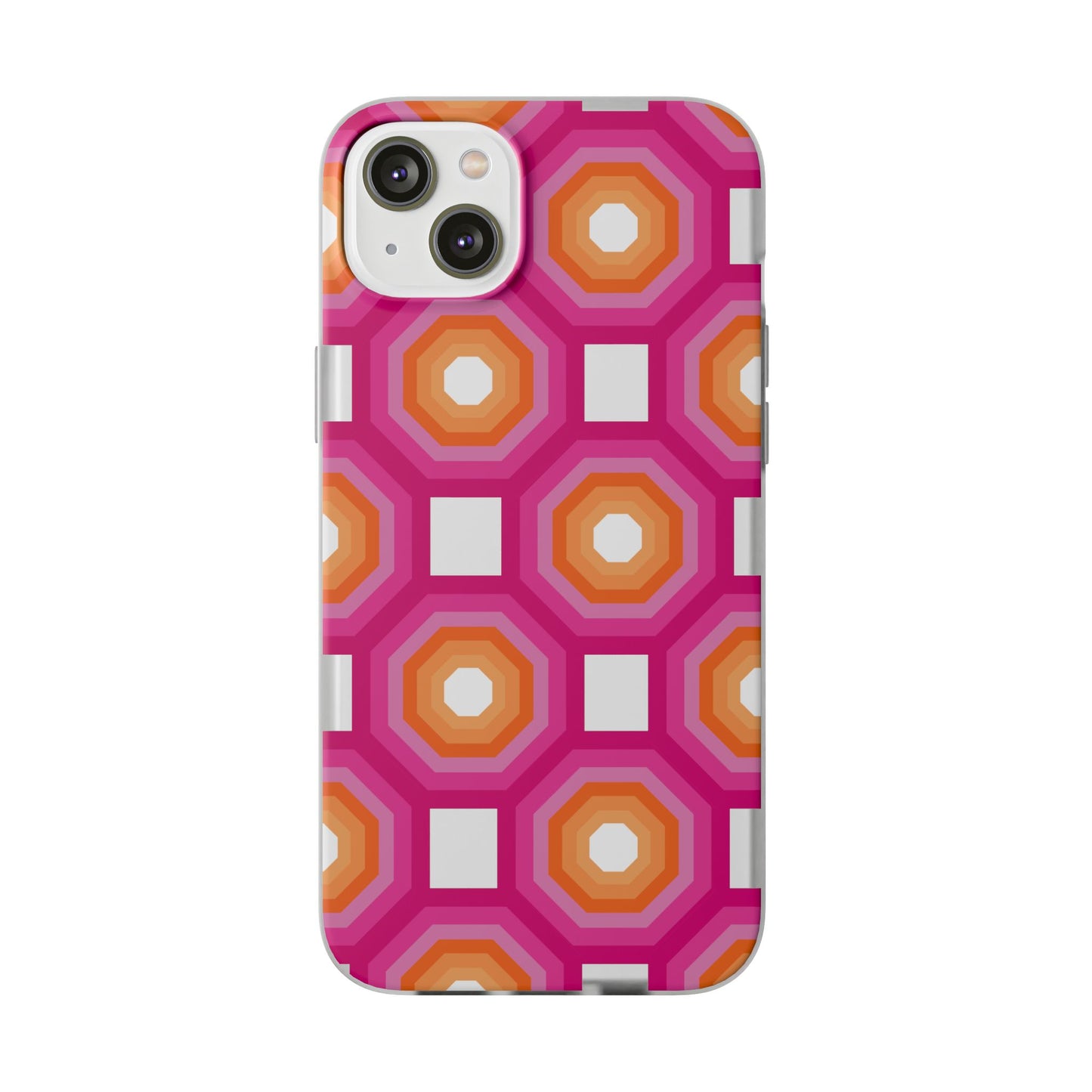 Stylish Geometric Phone Case, Flexible Phone Cover, Unique Modern Design, Perfect Gift, Trendy Accessory, Eco-Friendly Case