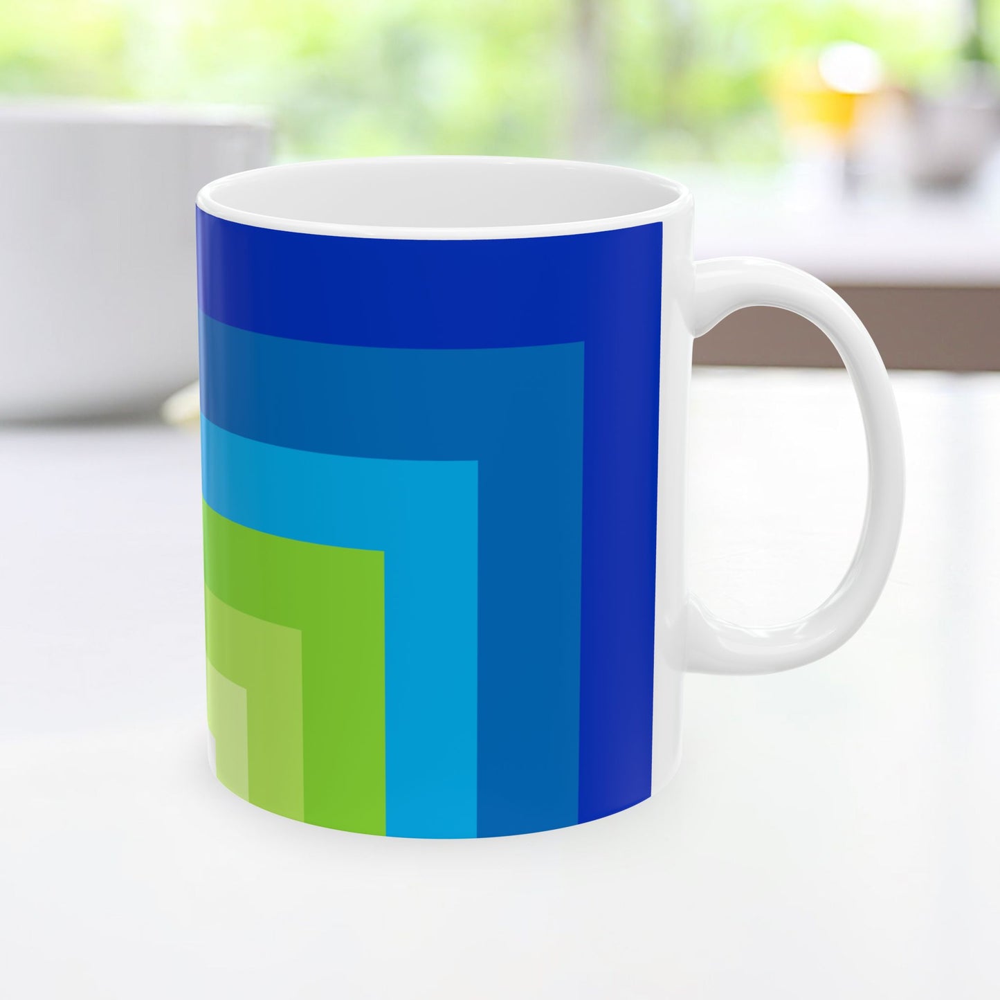 Geo Art Mug – Bold Color, Daily Joy