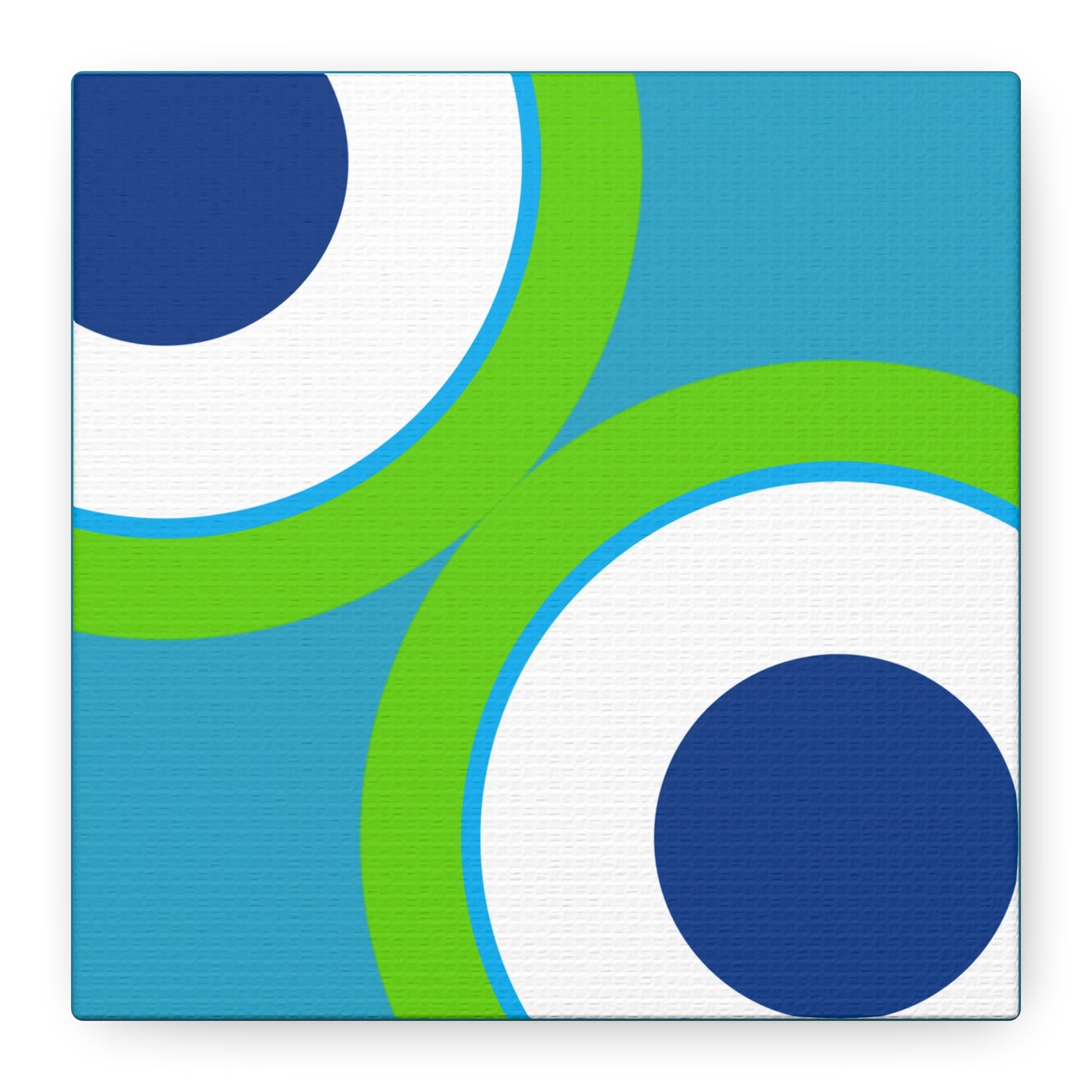 Modern Geometric Canvas Art | Bold Colors, Clean Lines, Creative Energy