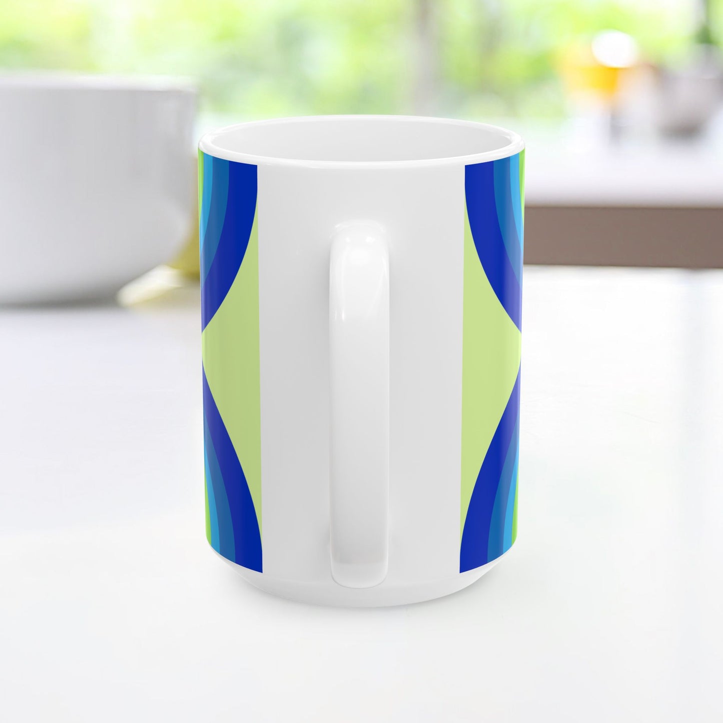 Geo Art Mug – Bold Color, Daily Joy