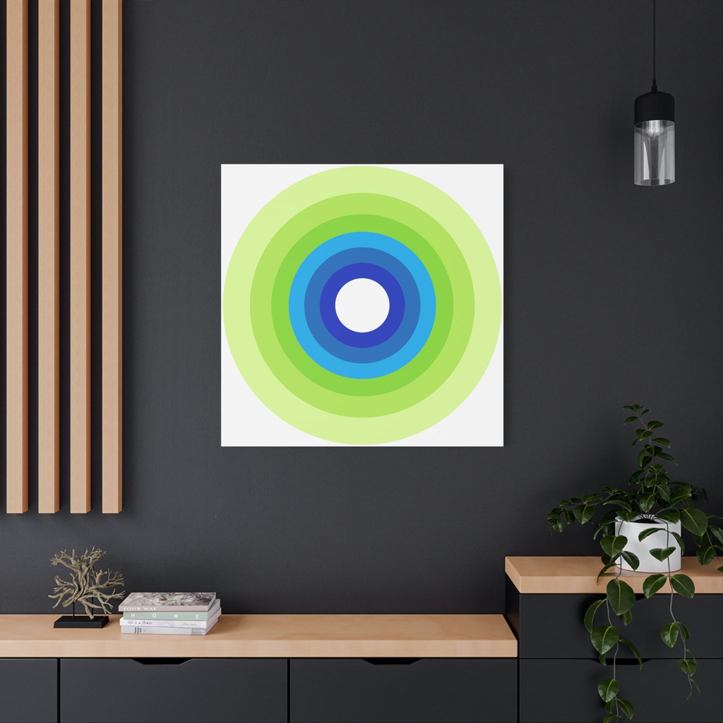 Modern Geometric Canvas Art | Bold Colors, Clean Lines, Creative Energy