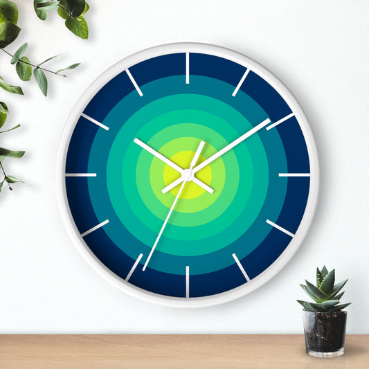 Geometric Art Wall Clock | Bold, Modern, and Right on Time