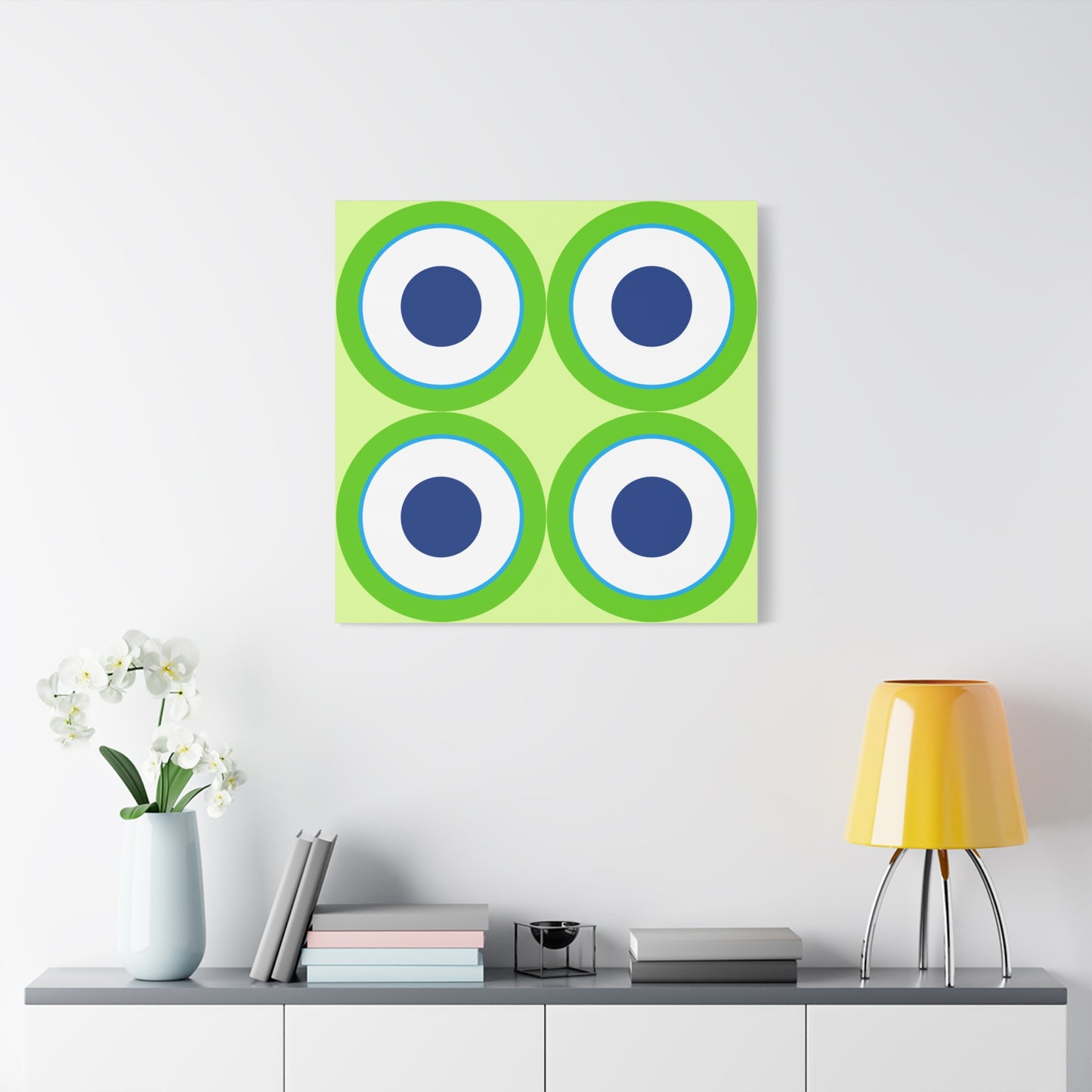 Modern Geometric Canvas Art | Bold Colors, Clean Lines, Creative Energy