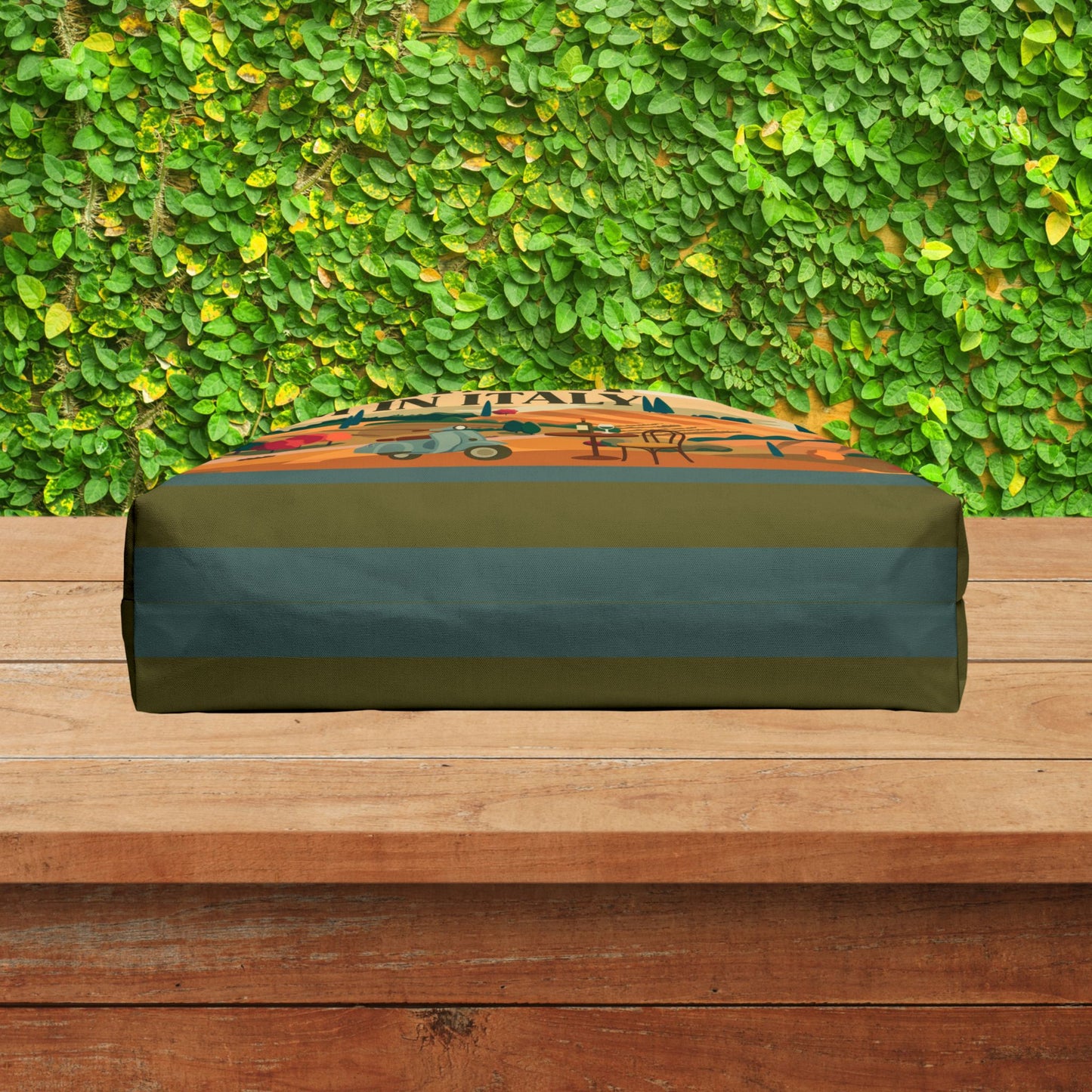 Mentally I’m in Italy — XL Tote Bag | Bold, Wanderlust-Inspired | Carryall