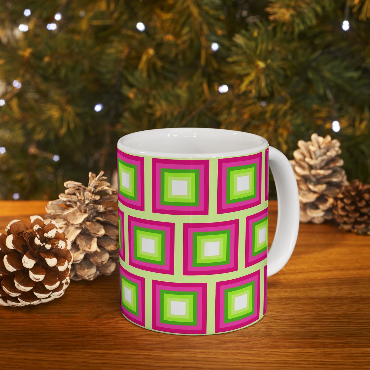 Geo Art Mug – Bold Color, Daily Joy