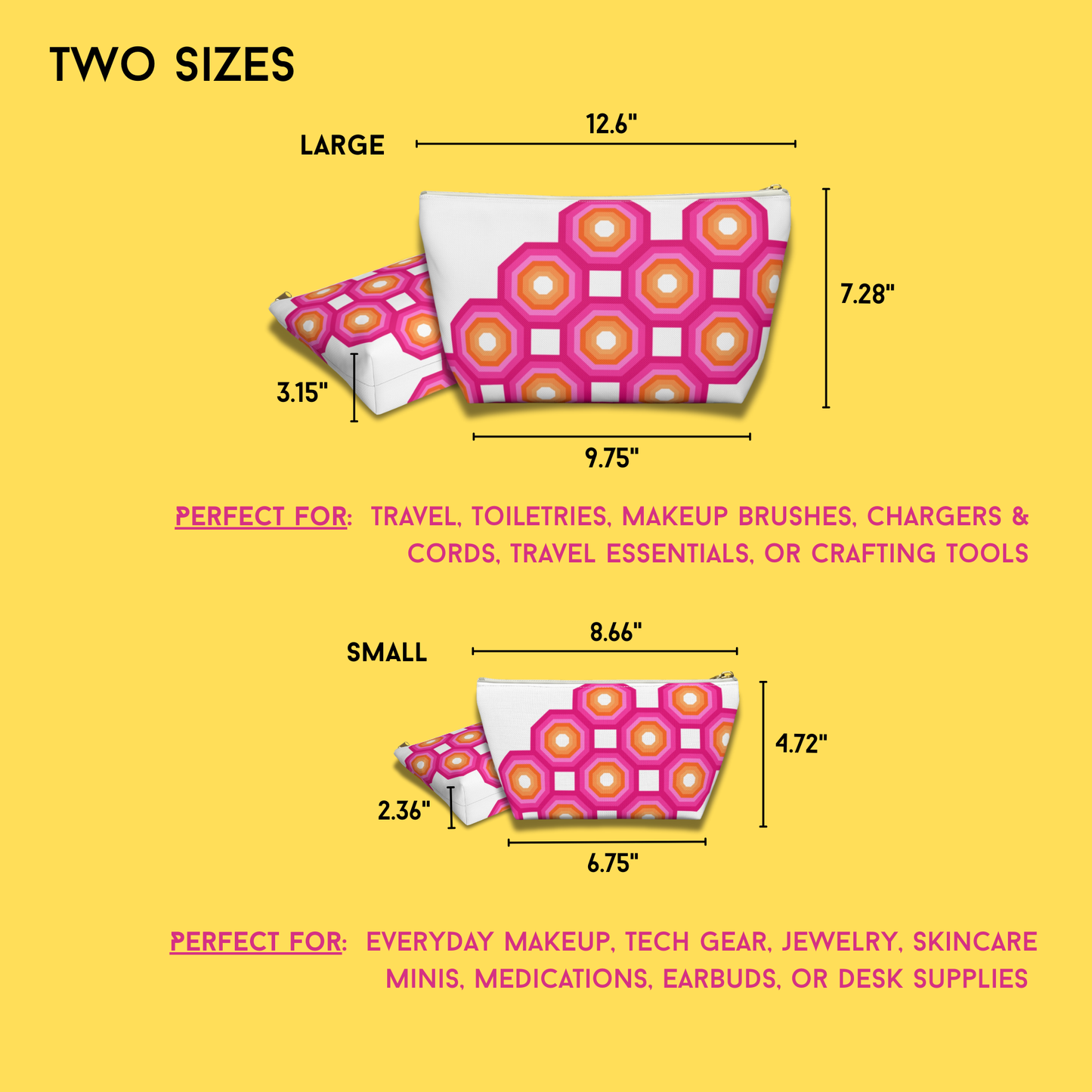 Accessory Pouch | Bold, Bright & Functional