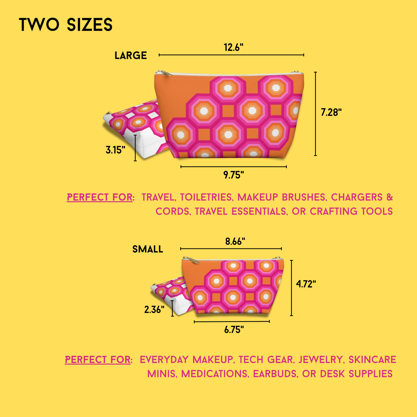 Accessory Pouch | Bold, Bright & Functional