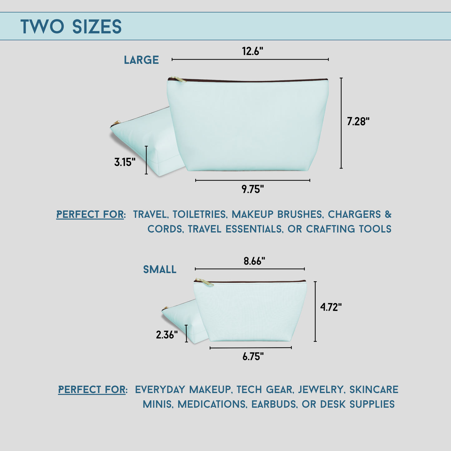 Vibrant Design Accessory Pouch | Bold, Bright & Functional