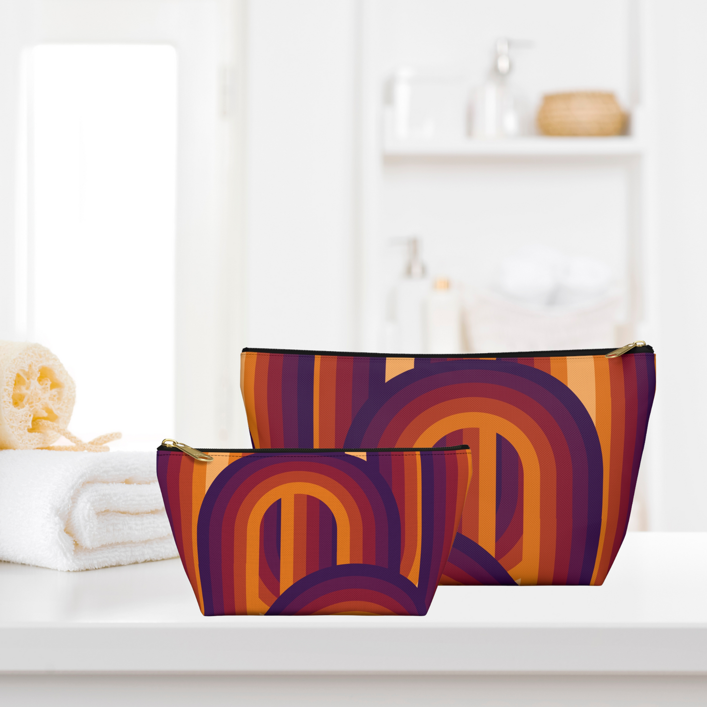 Vibrant Design Accessory Pouch | Bold, Bright & Functional