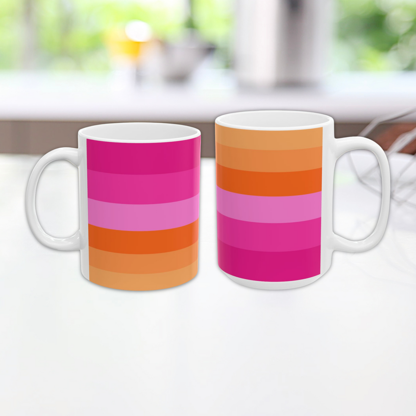 Geo Art Mug – Bold Color, Daily Joy