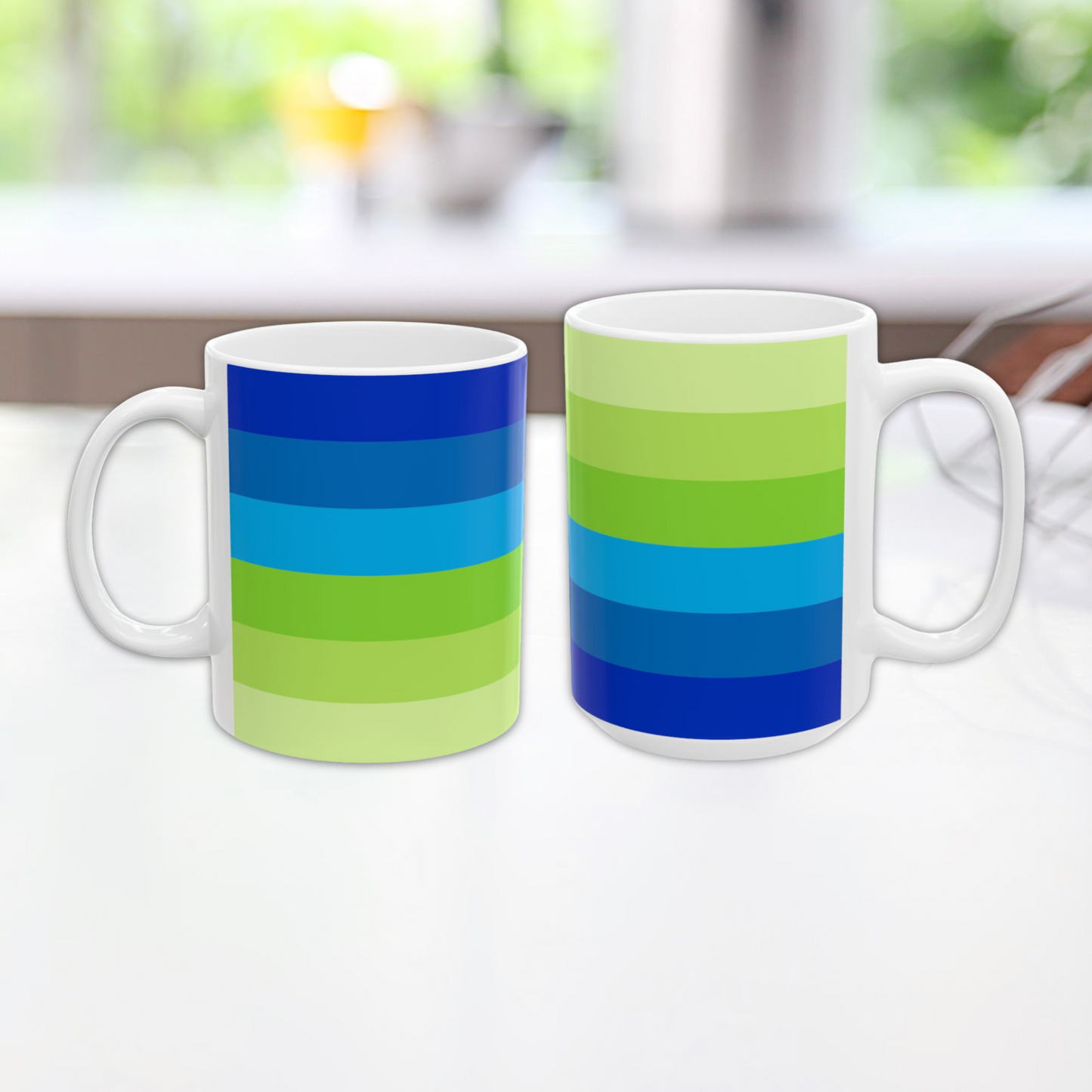 Geo Art Mug – Bold Color, Daily Joy