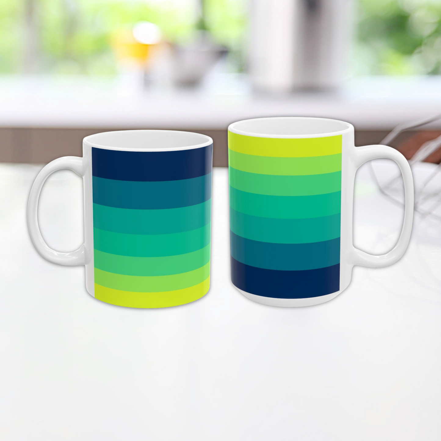 Geo Art Mug – Bold Color, Daily Joy