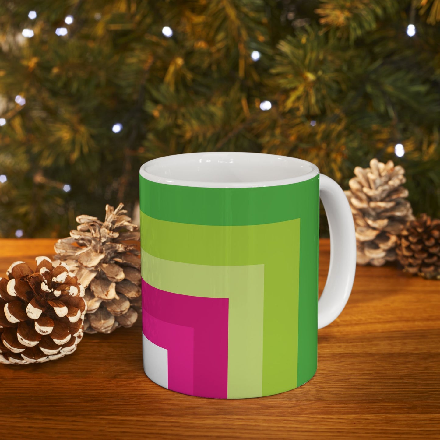 Geo Art Mug – Bold Color, Daily Joy