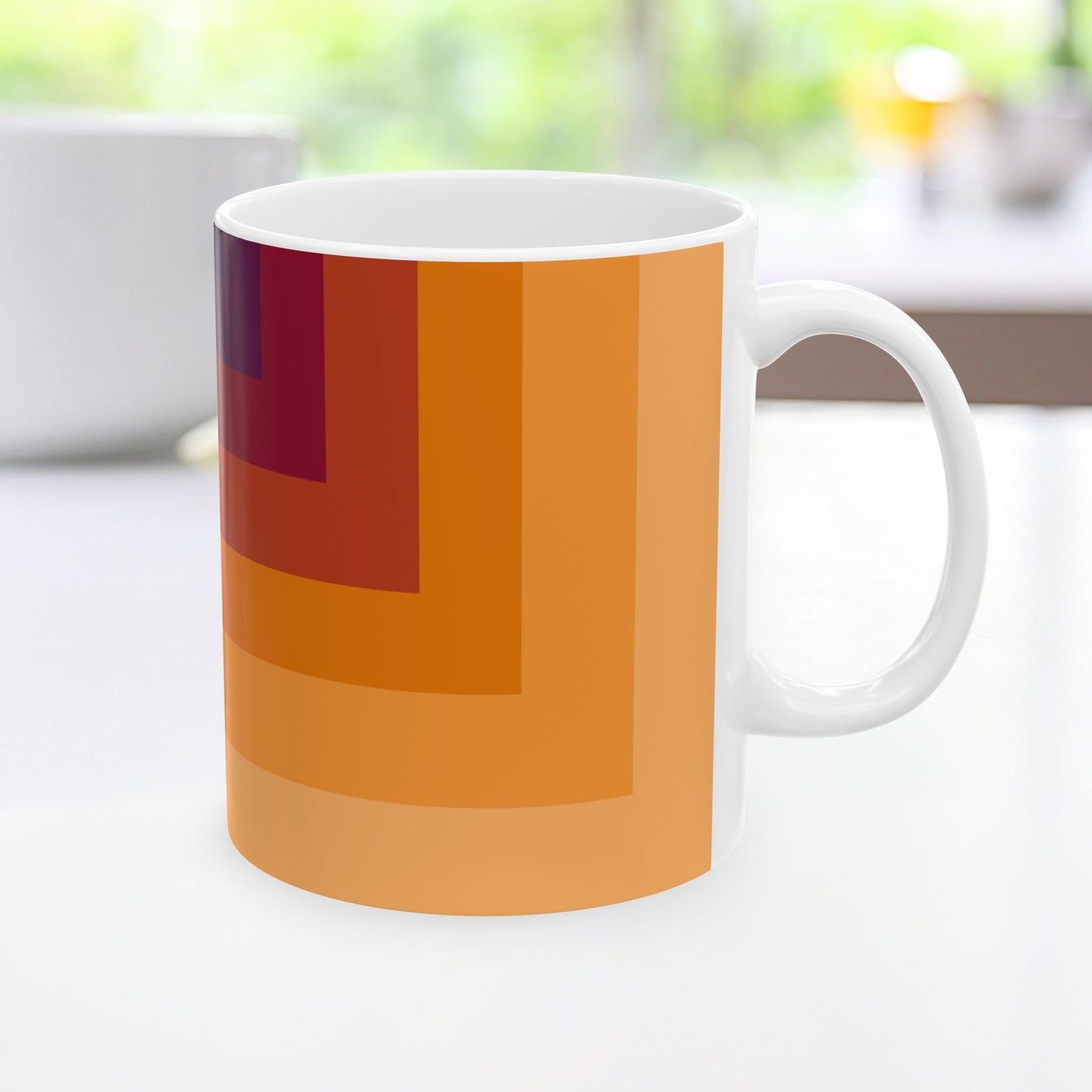 Geo Art Mug – Bold Color, Daily Joy