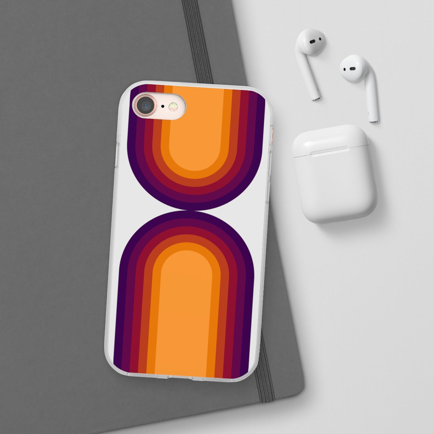 Stylish Geometric Phone Case, Flexible Phone Cover, Unique Modern Design, Perfect Gift, Trendy Accessory, Eco-Friendly Case