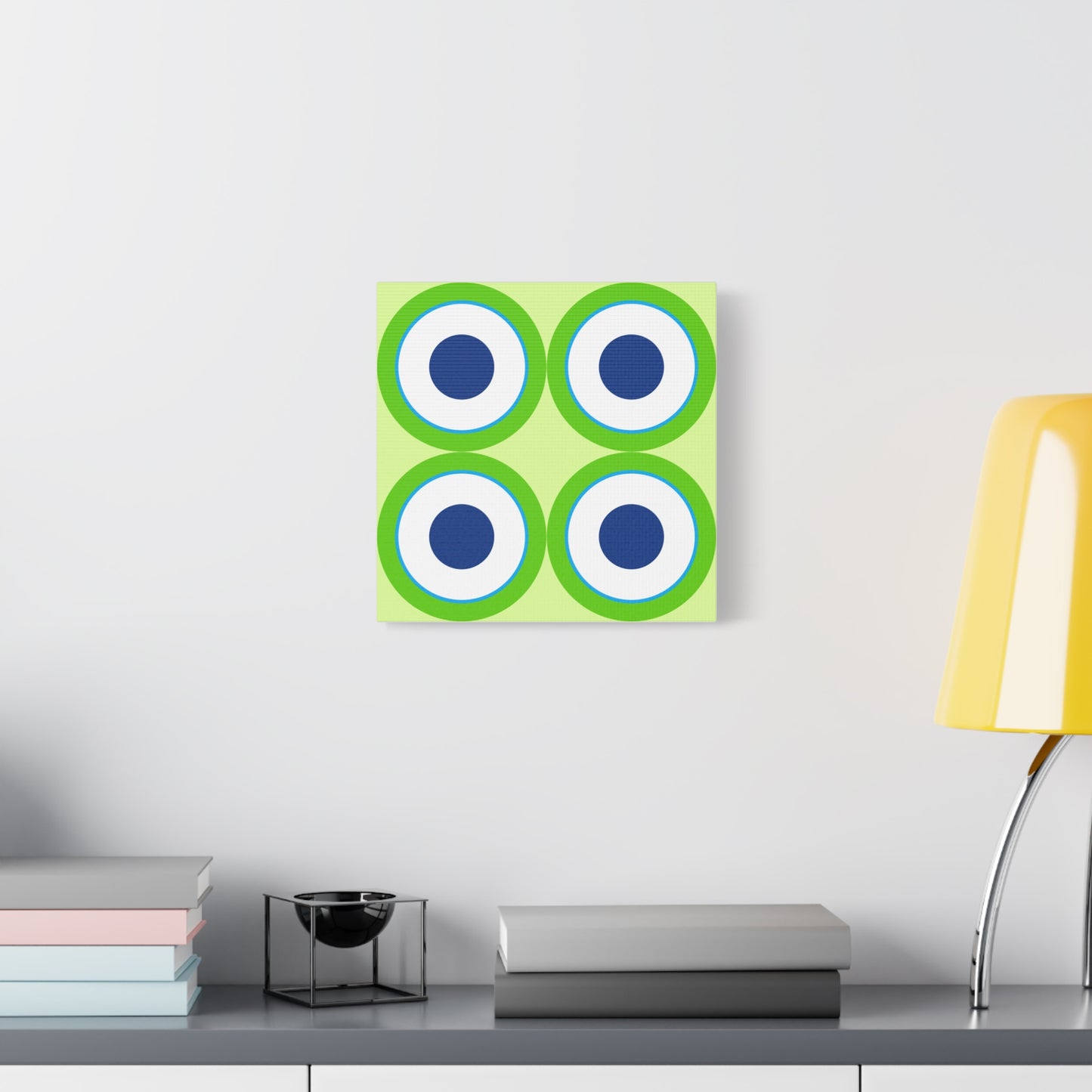 Modern Geometric Canvas Art | Bold Colors, Clean Lines, Creative Energy