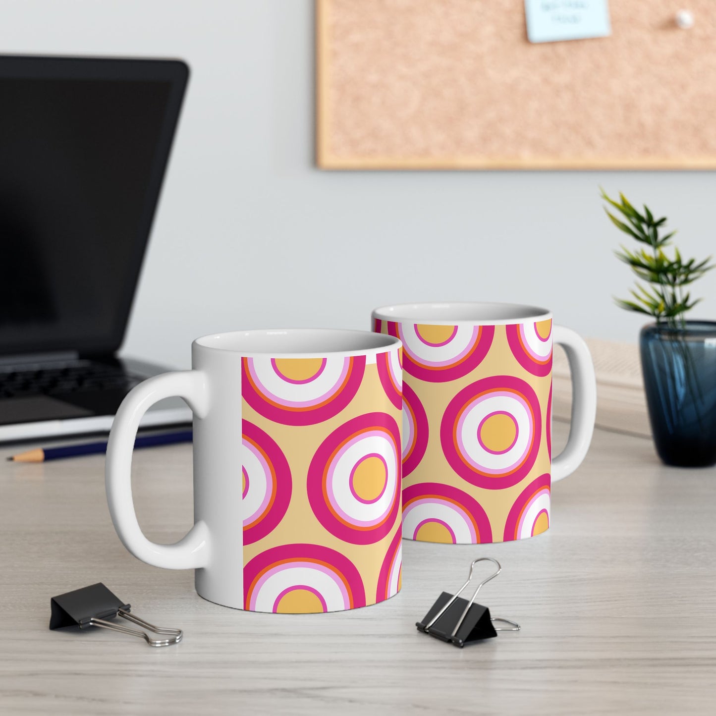 Geo Art Mug – Bold Color, Daily Joy