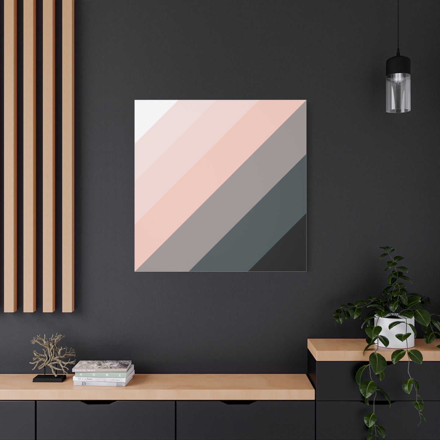Modern Geometric Canvas Art | Bold Colors, Clean Lines, Creative Energy