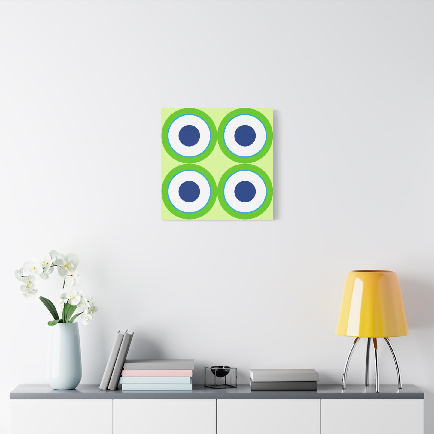 Modern Geometric Canvas Art | Bold Colors, Clean Lines, Creative Energy
