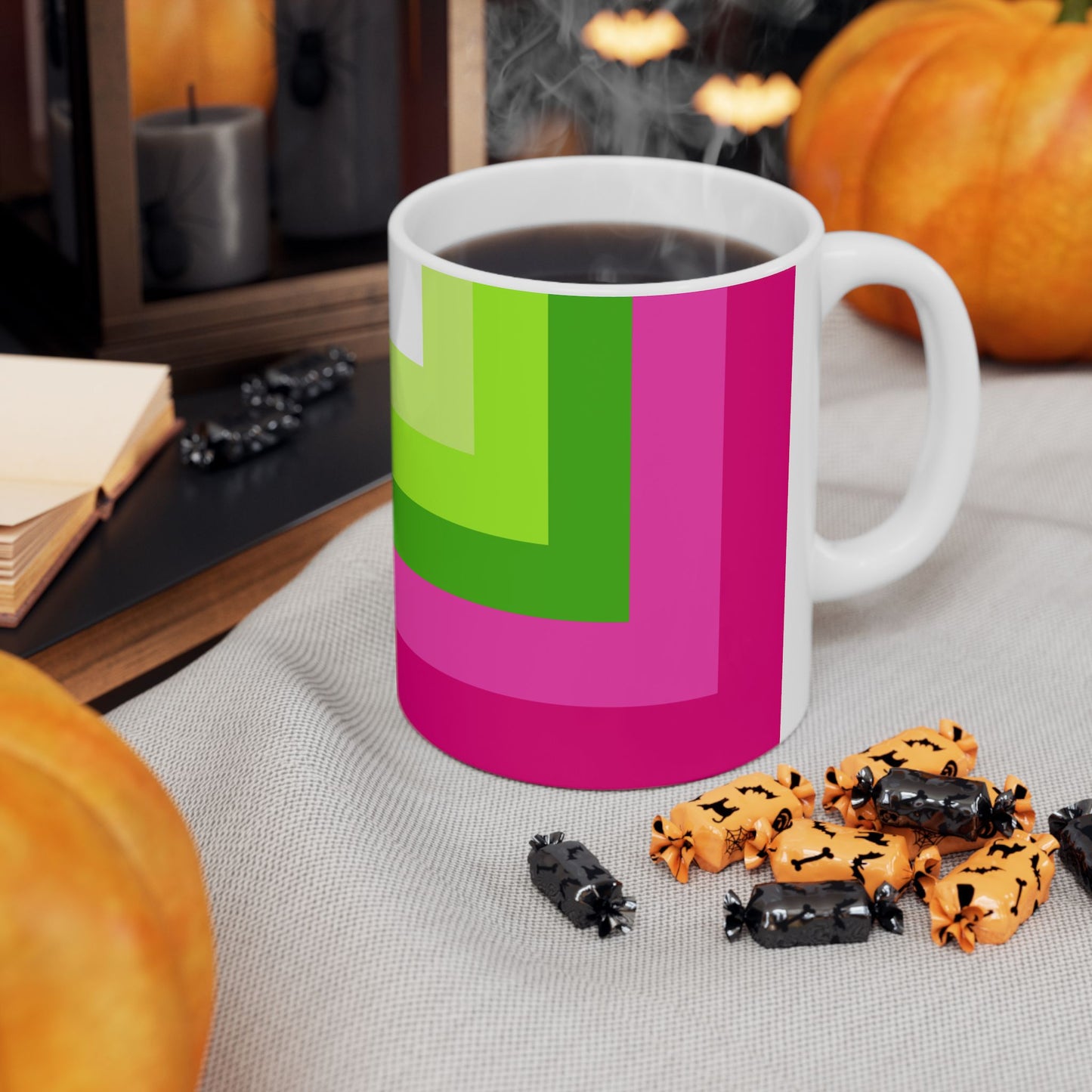 Geo Art Mug – Bold Color, Daily Joy