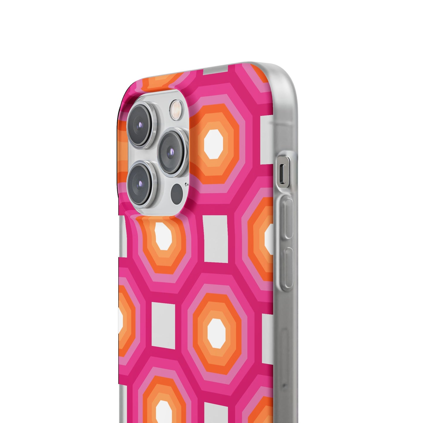 Stylish Geometric Phone Case, Flexible Phone Cover, Unique Modern Design, Perfect Gift, Trendy Accessory, Eco-Friendly Case