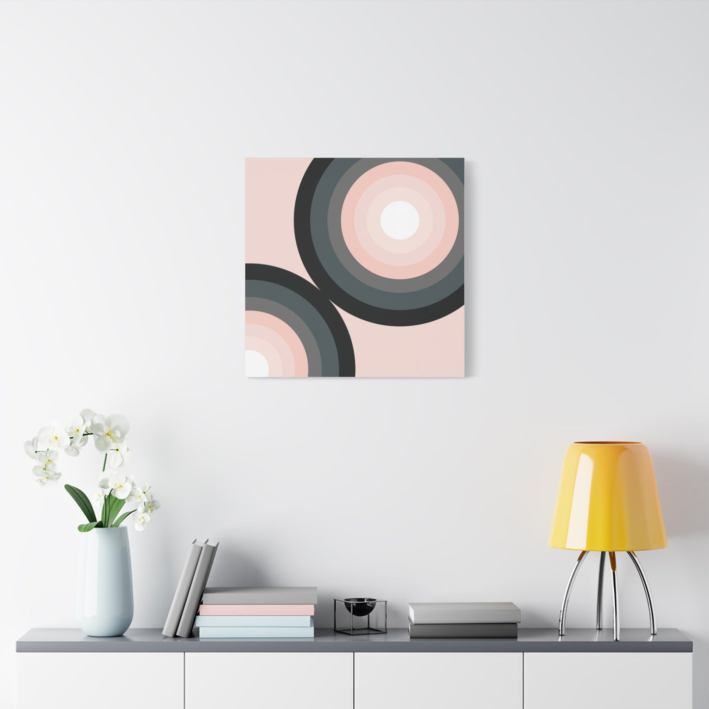Modern Geometric Canvas Art | Bold Colors, Clean Lines, Creative Energy