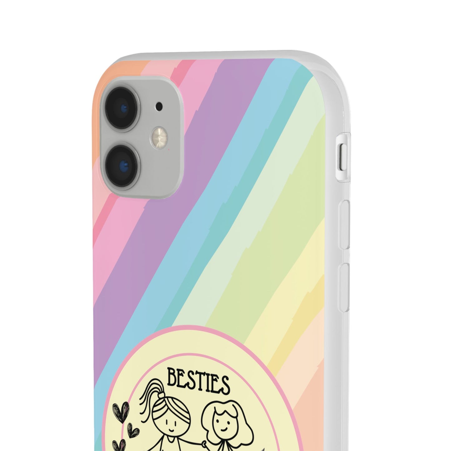 Phone Cases - Pastels Besties Ride or Die | "I'd Cut a Bitch for You"