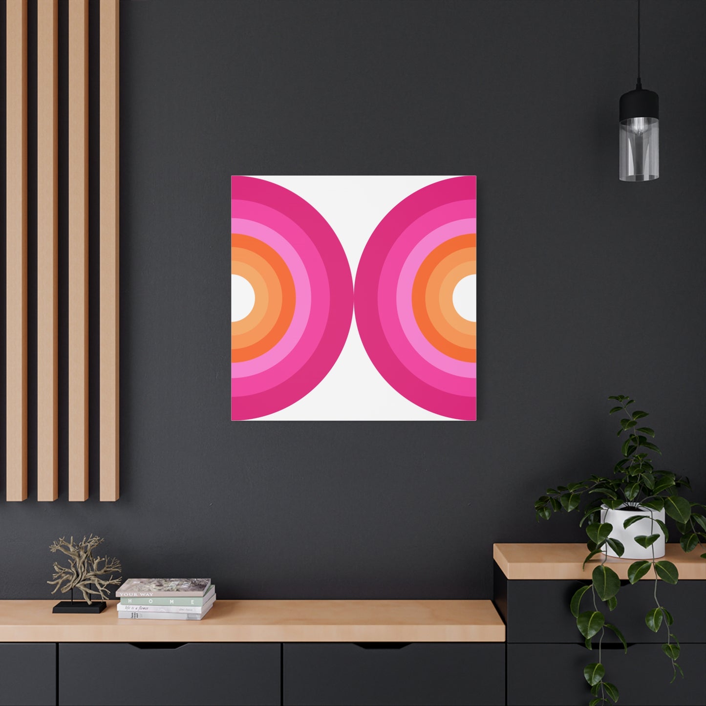 Modern Geometric Canvas Art | Bold Colors, Clean Lines, Creative Energy