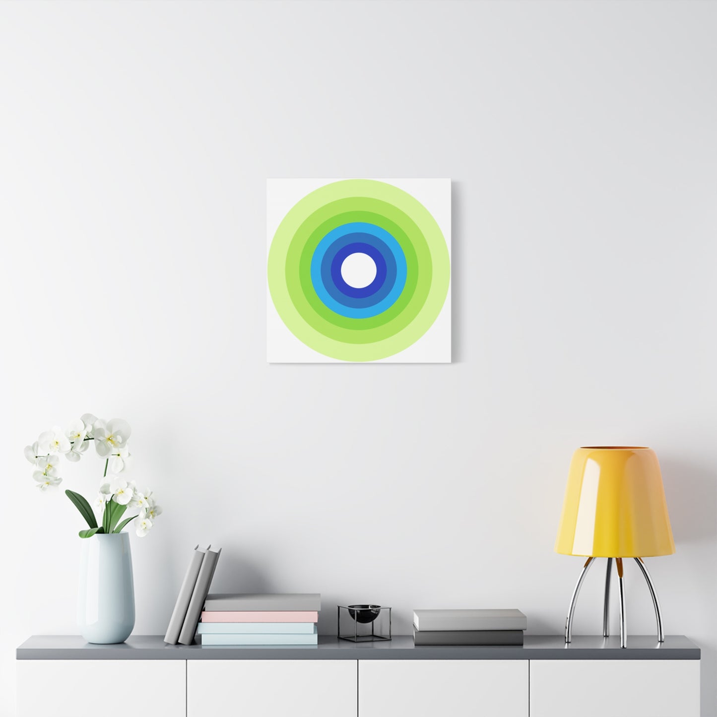 Modern Geometric Canvas Art | Bold Colors, Clean Lines, Creative Energy
