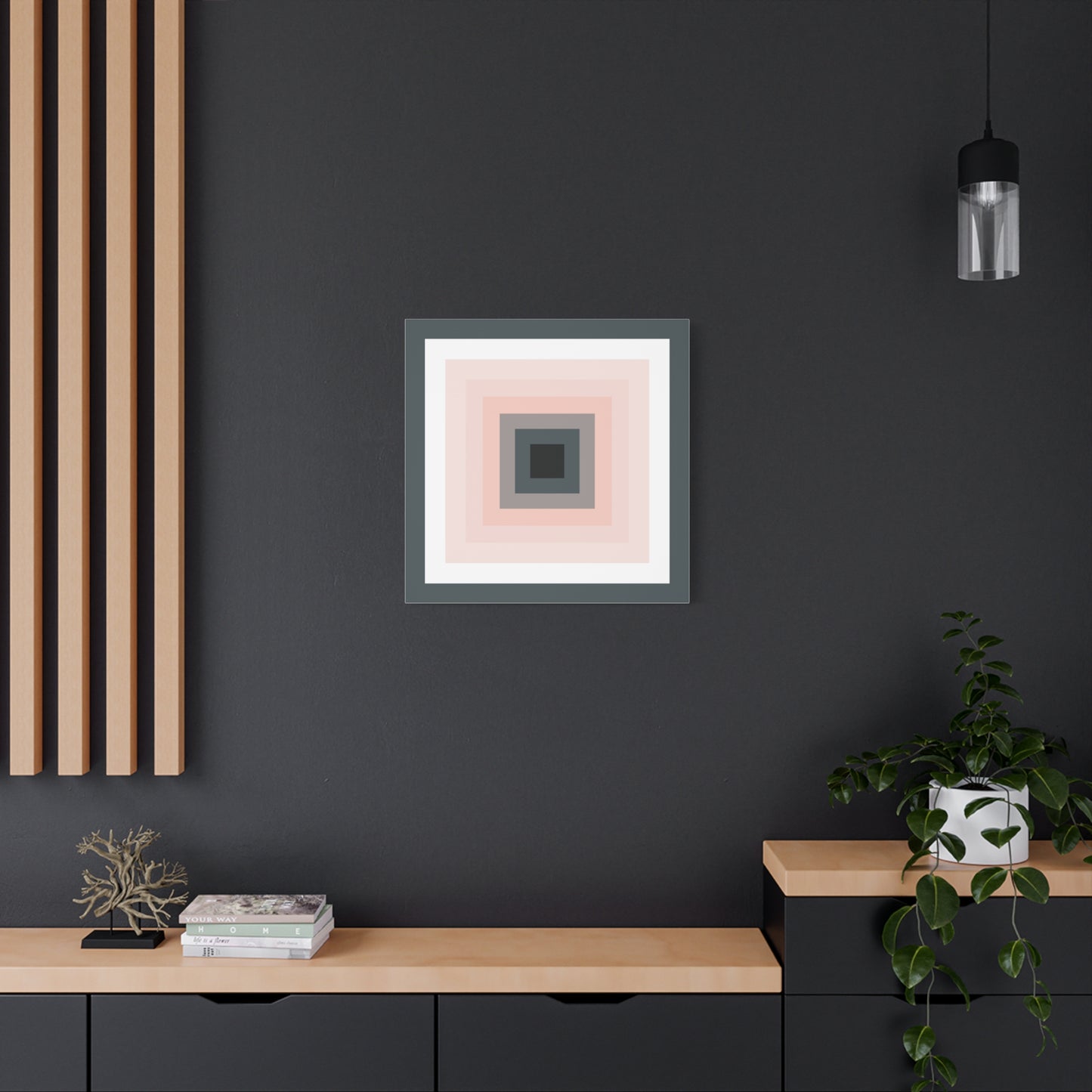 Modern Geometric Canvas Art | Bold Colors, Clean Lines, Creative Energy
