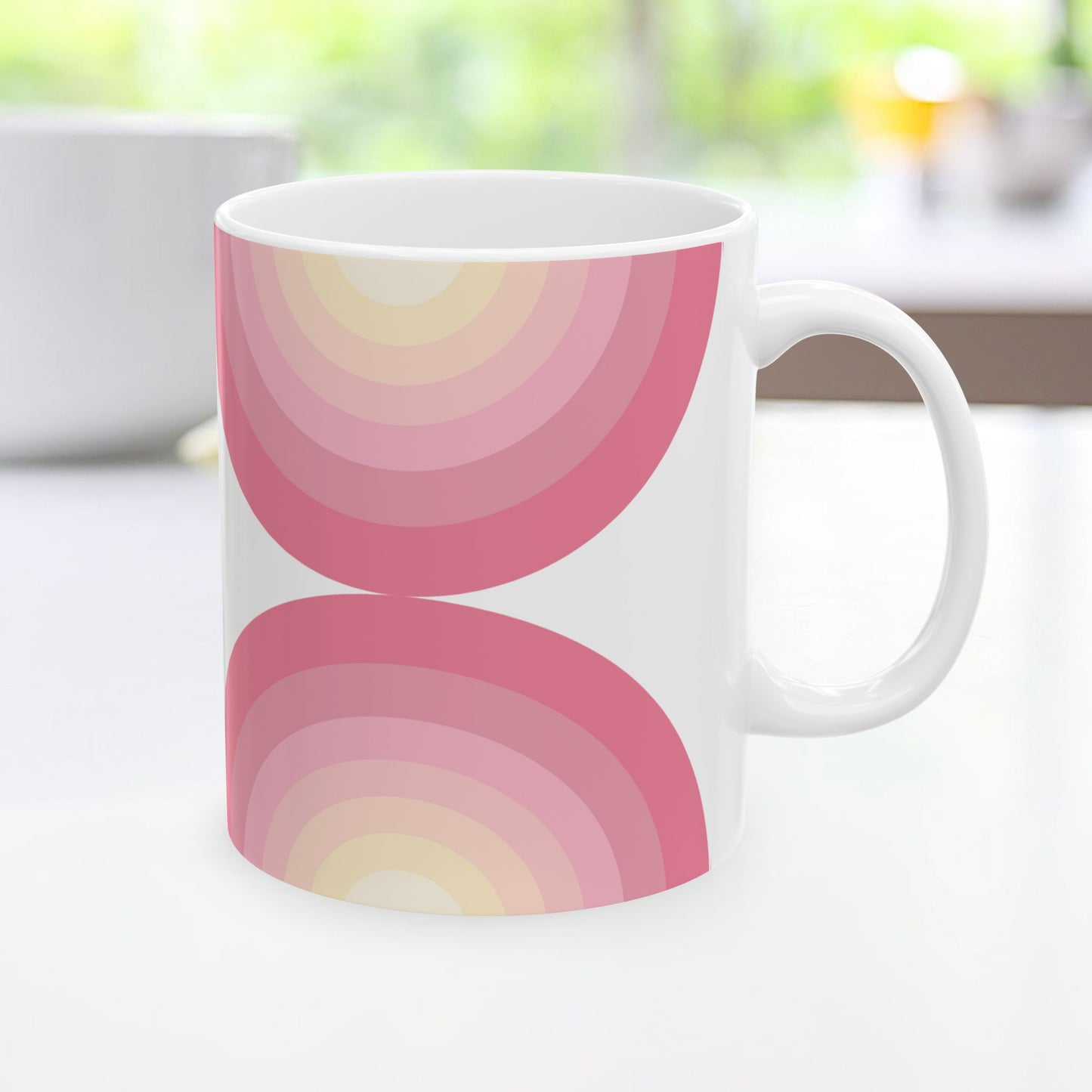 Geo Art Mug – Bold Color, Daily Joy
