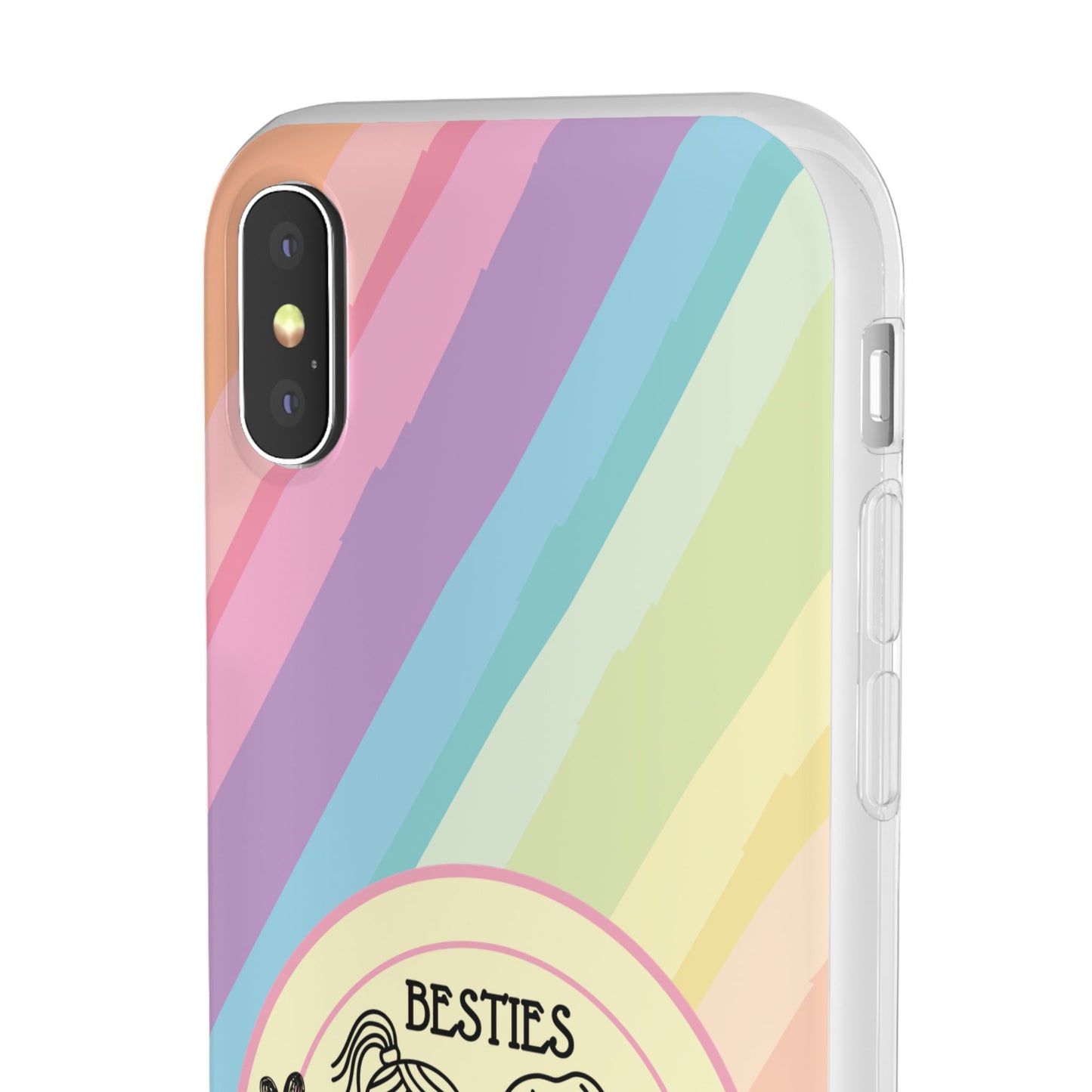 Phone Cases - Pastels Besties Ride or Die | "I'd Cut a Bitch for You"