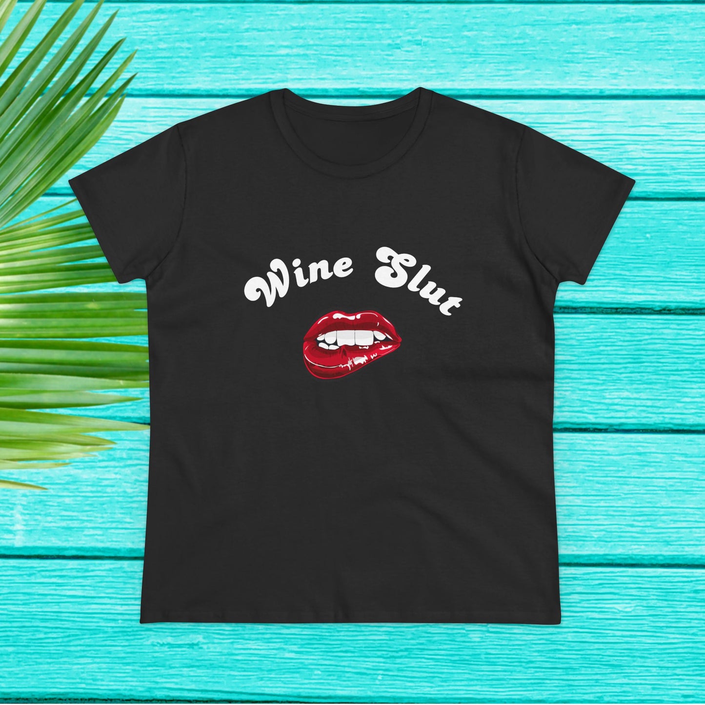 Wine Slut – Funny Women’s T-Shirt Wine Lover's Gift, Sarcastic Graphic Tee